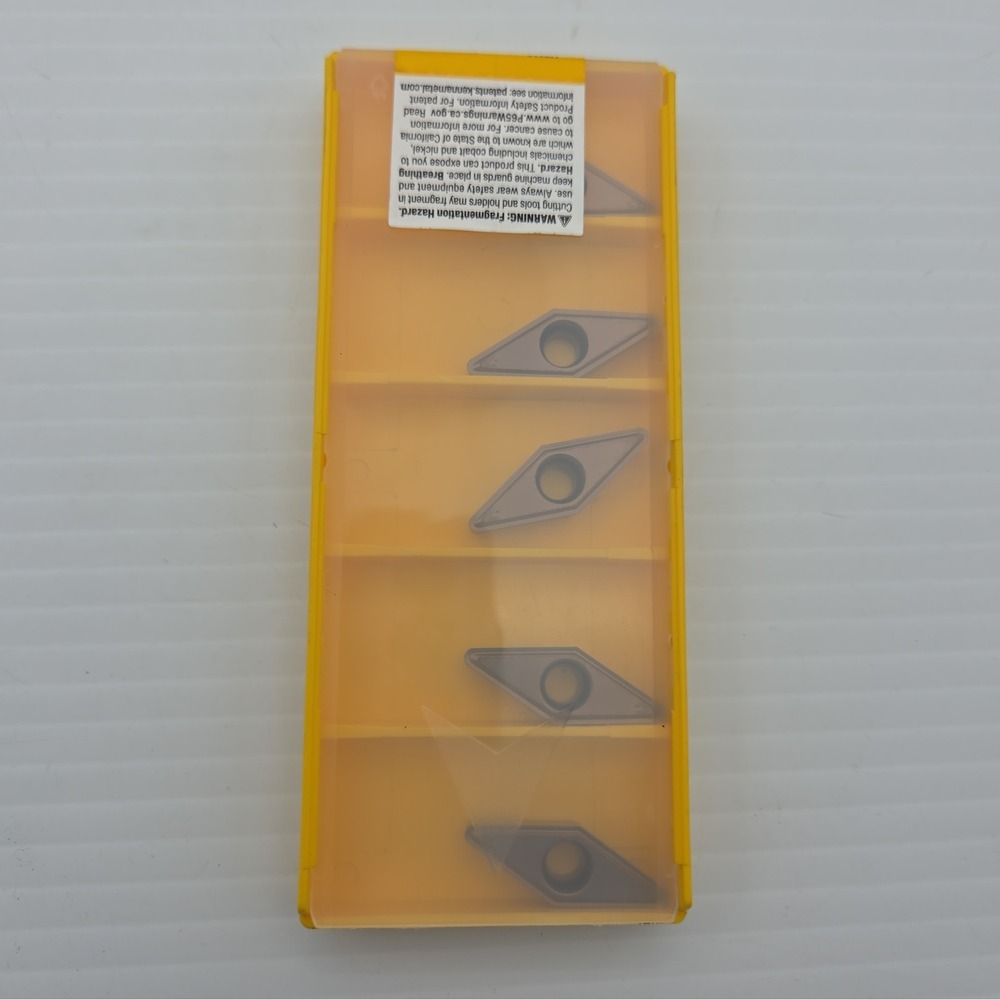 Kennametal VBMT333LF VBMT160412LF Carbide Inserts Grade KCK20B Pack of 5 NEW